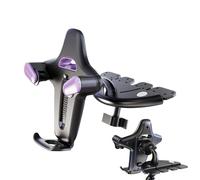 Car Phone Holder Mount - with Music Slot Adjustable Automatic Clamping | Car Phone Holder 360 Degree Rotation | for Truck Sedan SUV RV Vehicle Men Women Driver Travel Road Trip