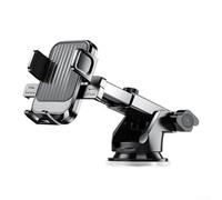 Car Phone Holder, Pack Air Vent Mount with 360-Degree Rotation, Anti-Shake Stable Clamp, Non-Slip Silicone Grip for Safe Driving in Cars Trucks SUVs(Suction cup)