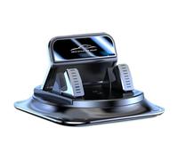 Car Phone Holder - PC ABS Silicone | Anti-slip Mobile Phone Stand | Dashboard Phonee Holder For Secure Hands-Free Driving Universal Mount Compatible With Smartphones GPS Devices And Car Interiors