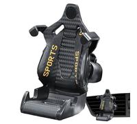 Car Phone Holder - Racing Seat Shape Design: Multifunctional Air Vent Mount, Secure Rotatable Stand | For Safe Driving, Easy Access, Stable Grip, Enhanced Experience, Convenient Travel