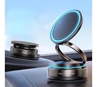 Car Phone Holder, Strong Magnets Magnetic Car Phone Mount Cradle 360° Rotation, Stable Holder with Upgraded Suction Cup,for Dodge Ram 3500 2010-2025