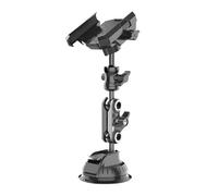 Car Phone Holder, Suction Cup Automobile Cradles, 360 Degrees Rotation Car Phone Mount Dashboard, for Driving Navigation GPS Direction Music Control Video Streaming