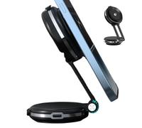 Car Phone Holder Suction Mount - Secure Mobile Cradle with Swivel Joint, Dash Windshield Mount | Anti Slip Double Suction Car Phone Holder for Veh