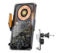 Car Phone Holder - Supports Wireless Charging - Clip Phone Holder for Air Vent - Navigation Video Recording Truck Caravan Daily Moving Travel Car Trips