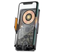 Car Phone Holder | Wireless Charging with 360 Degree Rotation | Air Vent Phone Holder, for Navigation Video Recording Truck Caravan Daily Moving Travel Car Trips