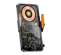Car Phone Holder with Air Vent | Wireless Charging with 360 Degree Rotation | Clip Phone Holder for Air Vents, Navigation Video Recording Truck Caravan Moving Quotid