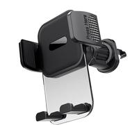 Car Phone Holder with Defense & 15mm Wide Grip for Thick Case Not Scratch Features for Various Phones Use ABS Holder