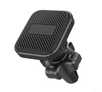 Car Phone Holder with Magnetic Mount for Fit, 360 Rotation Metal Bracket Stand for Mobile Cell Phone, Black ABS Material for