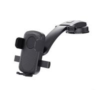 Car Phone Holder with Strong Suction Cup Dashboard Mount for 4.7-6.7 in Smartphones, 360° Rotation Gravity Stand, Anti-Slip Silicone Pads, Shockproof Design for Cars and Trucks(Facial Tattooing)