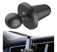 Car Phone Mount Clips - Secure Dashboard Base, 17mm Ball Joint Attachment Part, Universal Navigation Cradle Grip, Heat Resistant Polymer Clamp Body | Mobile Accessory for Drivers & Commuters