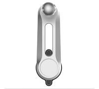 Car Phone Mount Extension Arm - 3.46 Inch ABS Mount Arm, 17mm Car Vent Support Connector, Adjustable Bracket for GPS Navigation and Dash Camera Use | Vehicle Dashboard Display Use, Driving Route