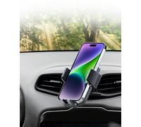 Car Phone Mount for Jeep Renegade 2015 2016 2017-2023 2024 Accessories Custom Air Vent Car Phone Holder Auto Lock Hands Free 360° Rotation Cell Phone Automobile Cradles