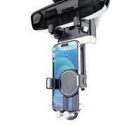 Car Phone Mount,Multifunctional Retractable Rear View Mirror Smartphone Bracket - Adjustable Car Phone Bracket For Truck, Vehicle, RV, Sedan, Automotive