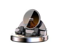 Car Phone Mount Smart Sensor 360° Rotation - 15W Auto Dashboard Wireless Charger Phone Bracket | Anti-Slip Cellphone Stand for Daily Commuting Navigation Urban Traffic Highway Frequenters Drivers