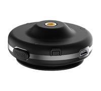 Car Phone Mount - Suction Cup Vibration-Proof Action Camera Cradle Base, Double Layer Gel Pad | Heat Resistant Up To 180°F, Side Trigger Grip, Adjustable Bottom, 4 To 7 Inch Compatible