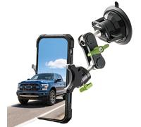 Car Phone Mount Video Recording Universal Magic Arm Suction Car Phone Holder Mount Windshield Window Glass Dashboard Vlog Shooting Car Phone Mount for All Smartphones & Cars（Standard version green）