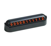 Car phone phone - compact temporary parking, digital ramblings plates | Portable Parking Card for Auto Windshield, Display
