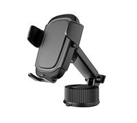 Car Phone Rack Mount Smart-Phone Holder Car Air Vent Holder Dashboard Windshield Mount Suction Cup Cell Phones For Hand Grip Vent Bed Long-arm Suction Cup Bike Neck