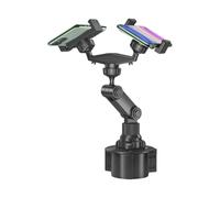 Car Phone Stand, Horizontal Vertical Bracket, Cup Holder Mobile Phone Mount, for Navigation Call Video Recording Commuting Travel Road Trip Family Outings