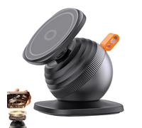 Car Phone Stand - Strong Magnetic Adjustable - Magnetic Car Dashboard Phone Holder,for Boat ATV Motorhome Desktop Gym Traveling Vehicles Truck Sedan Pickup RV Trailer