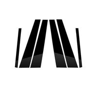 Car Pillar Posts Door Window Trim Panel Cover BC Column Sticker Decorative for BMW 7 Series Sedan 2009-2019 Car Door Pillar Post Trim.,bright Black Style-6pcs