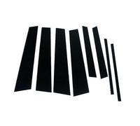 Car Pillar Posts Door Window Trim Panel Cover BC Column Sticker Decorative for BMW X6 2015-2017 Car Door Pillar Post Trim.,bright Black Style-8pcs