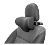 car pillow, Adjustable Multi-use Car Headrest Neck Pillow For Driving Seat Head Support With Hook Tablet Holder，Compatible For Tesla BMW BENZ Hyundai,for cars(Black PVC)