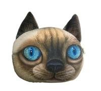 Car Pillow for Driver's Seat, Cute Cat Design, Comfortable, Ergonomic, Breathable Decoration, Cute Neck Cushion, Suitable for Children, Travel, Sleeping in the Car, Road Trips, Commuting and Daily Use