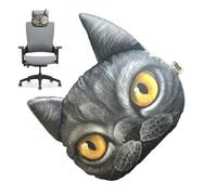 Car Pillow Headrest - Breathable Universal Cute Cat Look Comfortable Decoration, Children's Pillow Car for Kids - Suitable for Children, Travel, Sleeping in the Car, Road Trips, Commuting and Daily