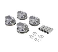 Car pistons 4Pcs Piston & Rings kit 87mm EJ7Z for Ford for Focus Mustang for Lincoln MKC 2.3L