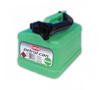 CAR PLAN GREEN Petrol UNLEADED Fuel Jerrycan 5 Litre with SPOUT