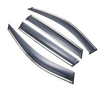 Car Plastic Exterior Visor Vent Shades Window For For Explorer St U625 2020 2021 Sun Rain Guard Deflector 4pcs Door Sun Visors