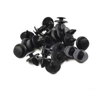 Car Plastic Rivet Fasteners 30 PCS, Thread Screw Type Clips for 7mm Diameter Hole, Suitable for Bumper, Door, and Trim Panel Secure Installation