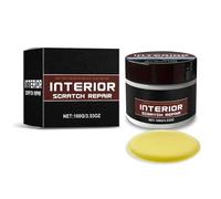 Car Plastic Scratch Remover for Interior Dashboard, 100g Quick Repair Wax, Back To Black Trim Restorer Kit for Vehicles, UV Protection Cause Anti-Fading Care (1 Pcs)