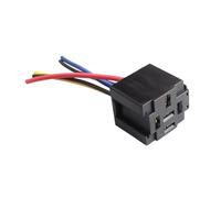 Car Plastic Socket Suitable for 12V 24V Relay Square Car Relay Connector 5 Pin(5pin2)
