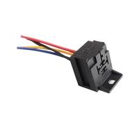 Car Plastic Socket Suitable for 12V 24V Relay Square Car Relay Connector 5 Pin(5pin3)