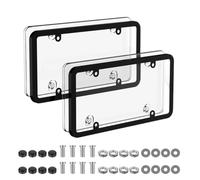 Car Plate Frame Front Rear Holder with Screws