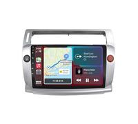Car Play Screen Designed for Apple & Android for Citroen C4 2 B7 2004-2009 Ota Updates, Portable Car Tablet, Screen, Gps Navigation, Voice Control, Mirror, 4 Core 4G+64G