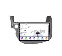 Car Play Screen Designed for Apple & Android for HONDA FIT JAZZ 2008-2013 Wireless, Mirror Link, Live Navigation, Voice Assistant, Touchscreen, Bluetooth, 8 Core 4G+64G