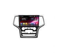 Car Play Screen Designed for Apple & Android for Jeep Grand Cherokee WK2 2014-2022 Wireless, Mirror Link, Live Navigation, Voice Assistant, Touchscreen, 8 Core 4G+64G