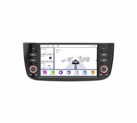 Car Play Screen for Apple Carplay & Android Auto for Fiat Linea Punto EVO 2012-2015 Car Stereo Fhd Touch Portable Navigation Music Video Player Bluetooth Wifi, 8 Core 6G+128G