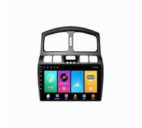 Car Play Screen for Apple Carplay & Android Auto for Hyundai Classic Santa Fe 2005-2015 Wireless, Mirror Link, Live Navigation, Voice Assistant, Touchscreen, 4 Core 2G+32G