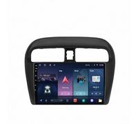 Car Play Screen for Apple Carplay & Android Auto for Mitsubishi Mirage 2012-2018 Backup Camera, Mirror Link, Bluetooth, Voice Control, Gps Navigation, Aux, 8 Core 6G+128G