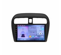 Car Play Screen for Apple Carplay & Android Auto for Mitsubishi Mirage Attrage 2012-2019 Backup Camera, Mirror Link, Bluetooth, Voice Control, Gps Navigation, Aux, 4 Core 4G+64G