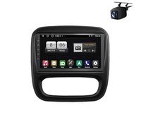 Car Play Screen for Apple Carplay & Android Auto for Voiture Renault Trafic 3 Opel Vivaro B 2014-2022 Touchscreen Portable Carplay Screen with Siri, Bluetooth, Transmitter, 4 Core 1G+32G