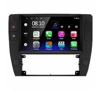 Car Play Screen for Apple Carplay & Android Auto for VW Volkswagen Passat B5 2000 Touchscreen Portable Carplay Screen with Siri, Bluetooth, Transmitter, 8 Core 4G+64G