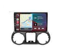 Car Play Screen for Jeep Wrangler 3 JK 2010-2018 Bluetooth/Mirror Link/Voice Control/Gps Navigation/Fm/Aux/Wifi Touchscreen Android Auto Car Play Screen, 8 Core 8G+256G