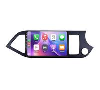 Car Play Screen for KIA Picanto RHD 2011-2016 Mirror Link, Voice Assistant, Live Navigation, Touchscreen, Bluetooth Voice Control Car Stereo Screen, 8 Core 8G+256G