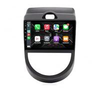 Car Play Screen for Kia Soul 2008-2011 with Bluetooth, Fm, Aux, Map Navigation, Voice Assistant Siri/Aux/Airplay/Fm/Radio Android Auto Car Play Screen, 4 Core 1G+16G