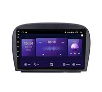 Car Play Screen for Mercedes-Benz SL 2001-2007 with Bluetooth, Fm, Aux, Map Navigation, Voice Assistant Siri/Aux/Airplay/Fm/Radio Car Stereo, 4 Core 4G+64G